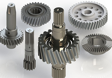 Ground gearing components