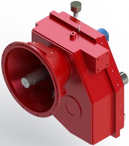 Gearbox ideal for snowblower applications