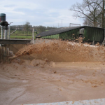 Custom gearbox used in liquid manure handling equipment