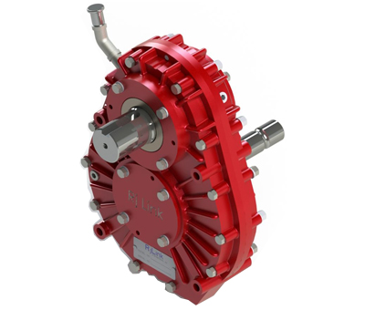 Gearbox ideal for PTO applications