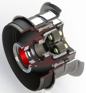 Planetary gear drive