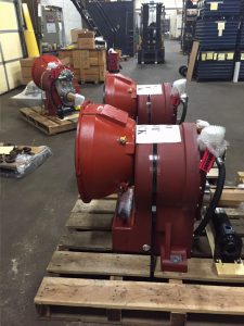 Booster pump gearbox