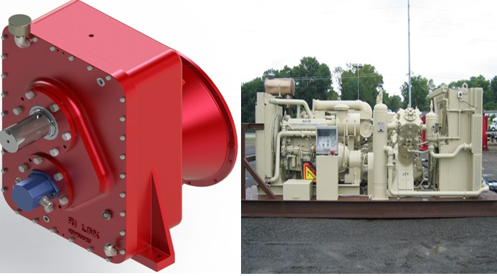 Speed reducer centrifugal pump