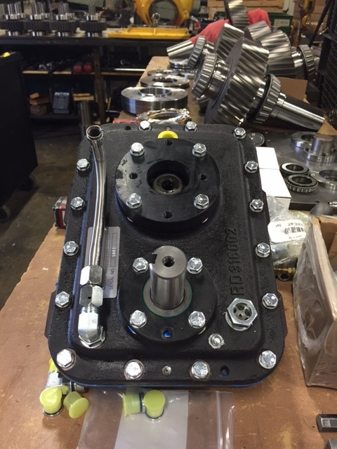 Test stand gearbox