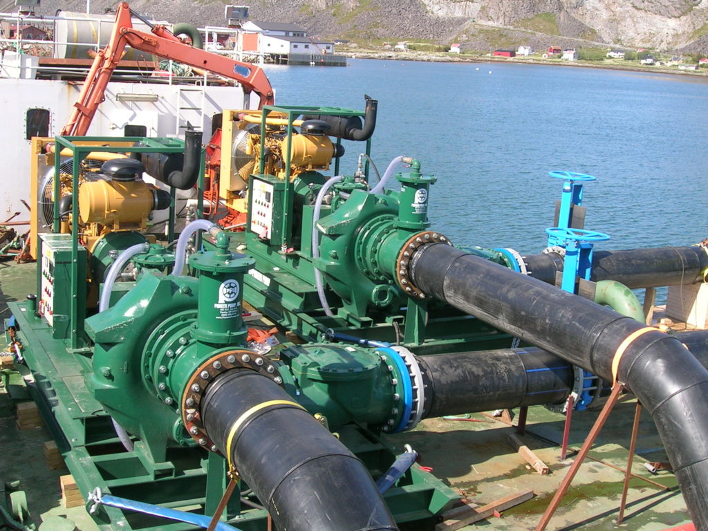 Gearbox used in pumping