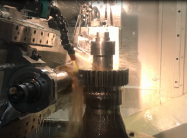 Gear hobbing, grinding, shaping