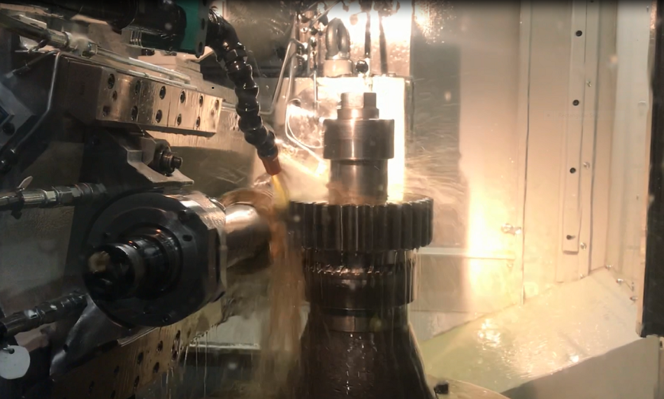 Gear hobbing, grinding, shaping