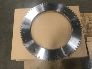 Gear hobbing