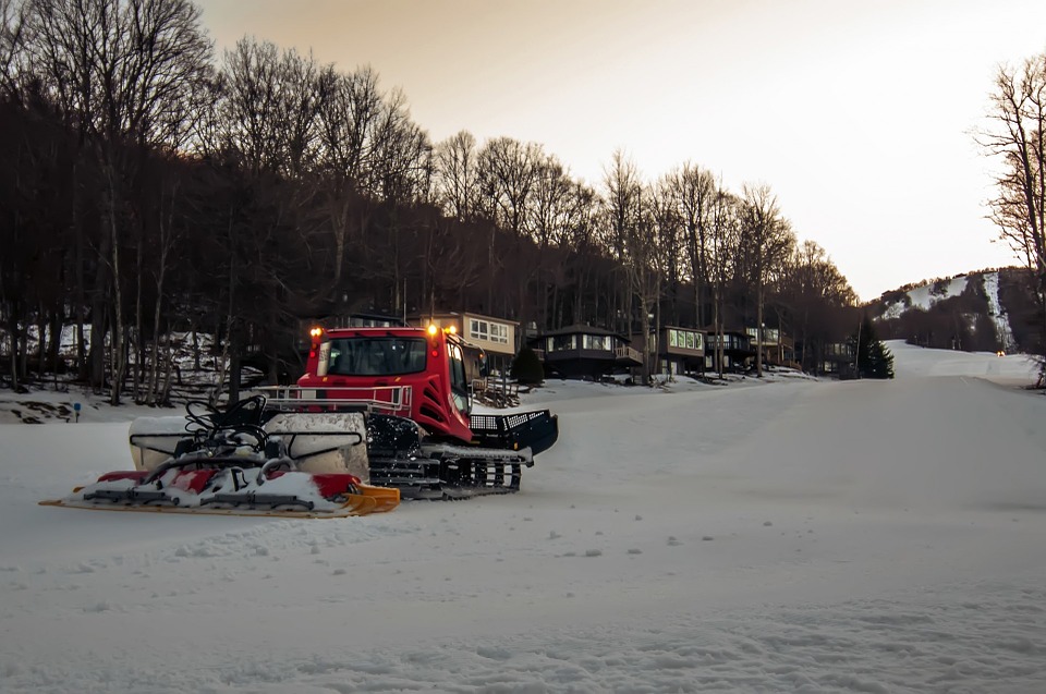 Speed Reducer in Ski Slope Groomer