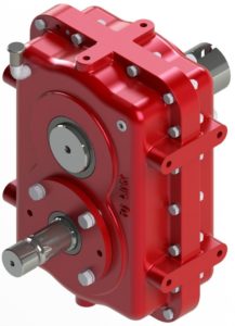 Custom gearbox used in water pump